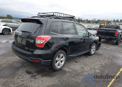 2015 Subaru Forester 2.5I Limited из США, поврежденный, VIN JF2SJAHCXFH567189